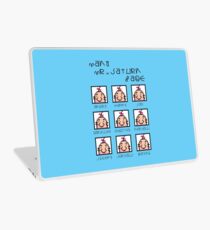 Many Saturn Face Laptop Skin
