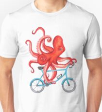 Trending Radfahren Krake Slim Fit T-Shirt