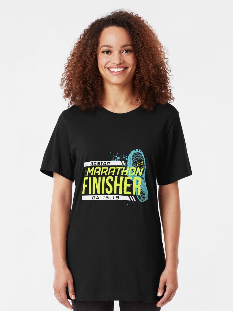 Alternate view of Boston Marathon 2019 Slim Fit T-Shirt