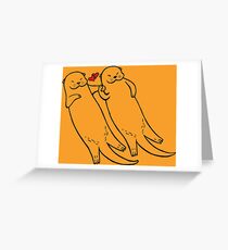 Significant Otters Greeting Card