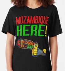MOZAMBIQUE HERE! Slim Fit T-Shirt