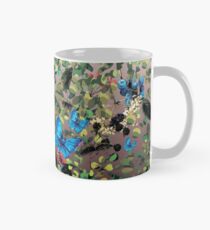 Taza clásica Patrón floral de la selva