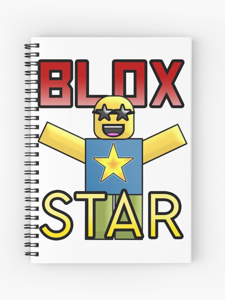 Roblox Blox Star Cuaderno De Espiral - p#U00f3sters roblox face redbubble