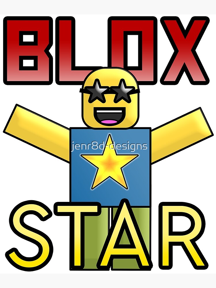 Roblox Blox Star Photographic Print - roblox blox star photographic print