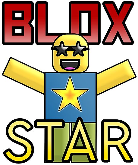 Roblox Blox Star Photographic Print By Jenr8d Designs Redbubble - roblox keep out noobs metal print by jenr8d designs redbubble