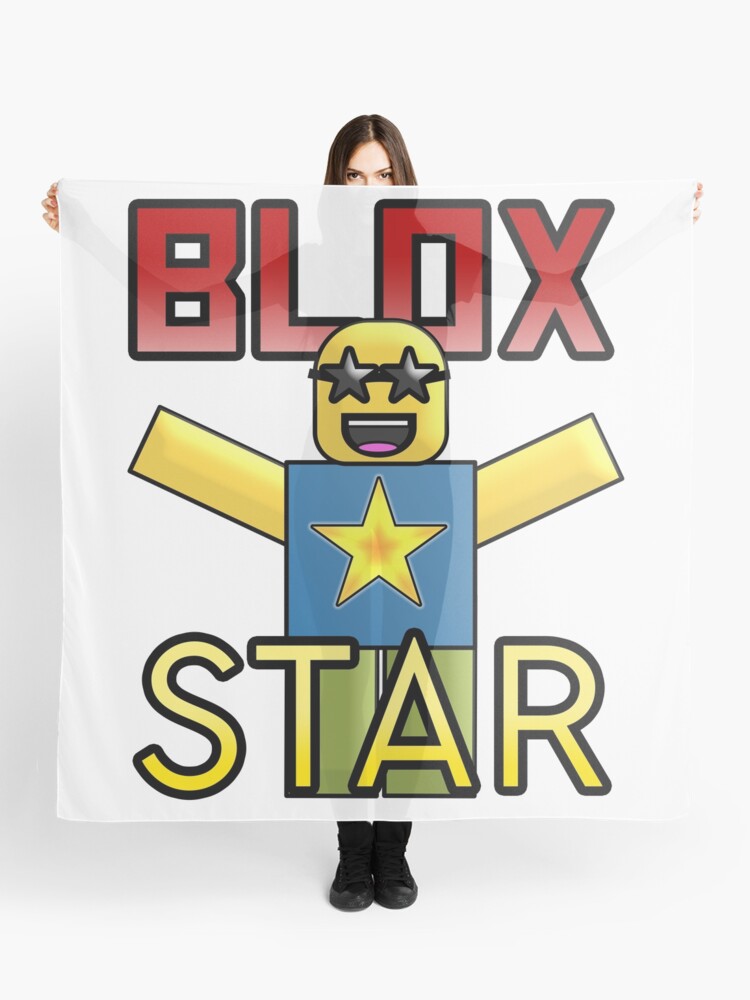 Roblox Blox Star Scarf By Jenr8d Designs Redbubble - roblox minimal noob duvet cover by jenr8d designs redbubble