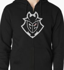 G2 team logo Zipped Hoodie
