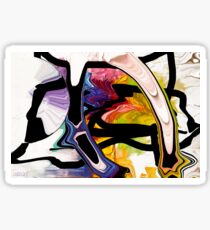 Beauty In a Vase Sticker