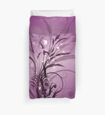 PurpleFloral design Duvet Cover