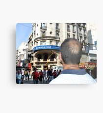 Medical Hair Metal Print