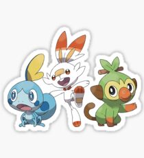 Pegatina Pokemon épée, Pokemon Bouclier arrancadores versión blanca