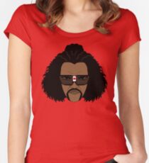Sho Nuff the shogun of Harlem! Women's Fitted Scoop T-Shirt