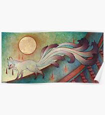 Der Messenger - Kitsune, Fox, Yokai Poster