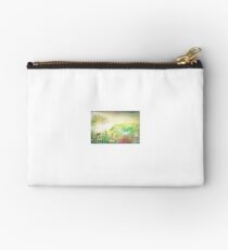 Flower wave Zipper Pouch