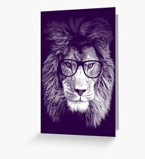 Lion Greeting Card