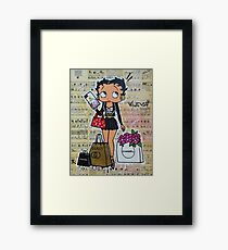 Betty Framed Print