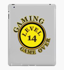Gaming Level 14 iPad-Hülle & Klebefolie