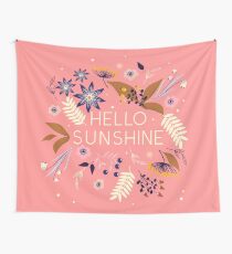 hallo Sonnenschein Wandbehang