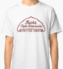 Casablanca - Rick's Cafe Americain Classic T-Shirt