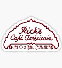 Casablanca - Rick's Cafe Americain Sticker