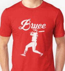 Bryce Harper Phillies - White Stencil Unisex T-Shirt