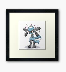 Lámina enmarcada Feliz riolu
