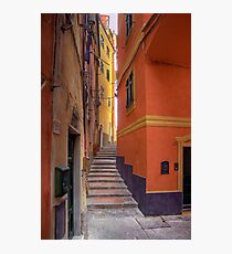 Lerici - Tipical "Carobbio" (Alley) Photographic Print