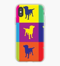Pop art in the dogs iPhone Case