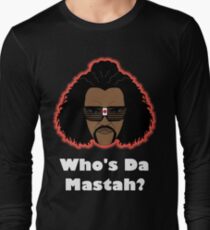 Sho Nuff the shogun of Harlem! Glow edition. Long Sleeve T-Shirt