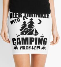 Just Another Beer Drinker With A Camping Problem Mini Skirt
