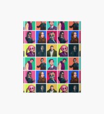 The Umbrella Academy - Character Collage Art Board Print