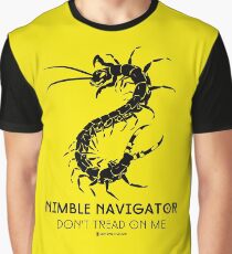 The ORIGINAL Nimble Navigator - Don't Tread On Me by Centipede Nation Graphic T-Shirt