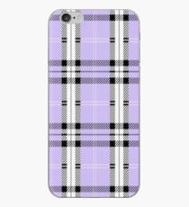 Lila Plaid iPhone-Hülle & Cover