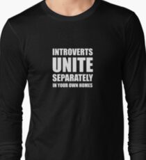 Camiseta de manga larga Introvertidos Unite Dark Theme