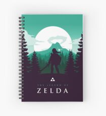 The Legend of Zelda (Green) Spiral Notebook