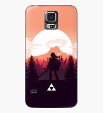 Funda/vinilo para Samsung Galaxy La leyenda de Zelda (naranja)