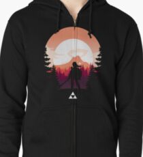 The Legend of Zelda (Orange) Zipped Hoodie