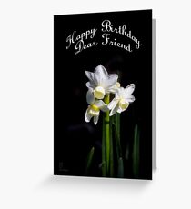 Pretty in White Greeting Card
