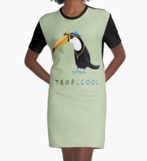 Vestido camiseta Tropicool