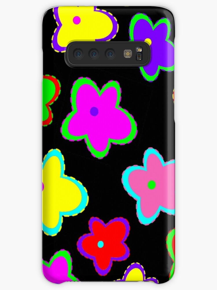 Hippy Flower Daisy Spring Pattern Samsung S10 Case