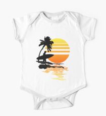 Surfing Sunrise One Piece - Short Sleeve