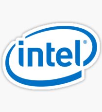 Intel Logo Sticker