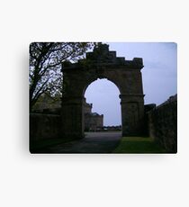Arch at Culzean Castle, Ayrshire, Scotland Canvas Print