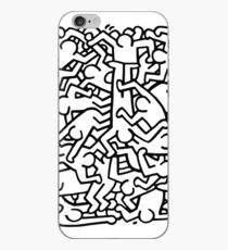 Party of invitation by Keith Haring iPhone Case
