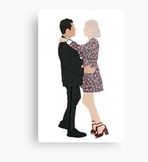 Lucy und Rami Metalldruck