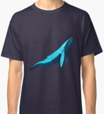 Camiseta clásica la ballena azul