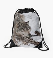 Anxious Drawstring Bag