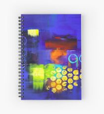 Trio - Blue Spiral Notebook