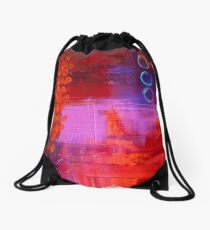 Trio - Red Drawstring Bag