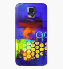 Trio - Blue Case/Skin for Samsung Galaxy